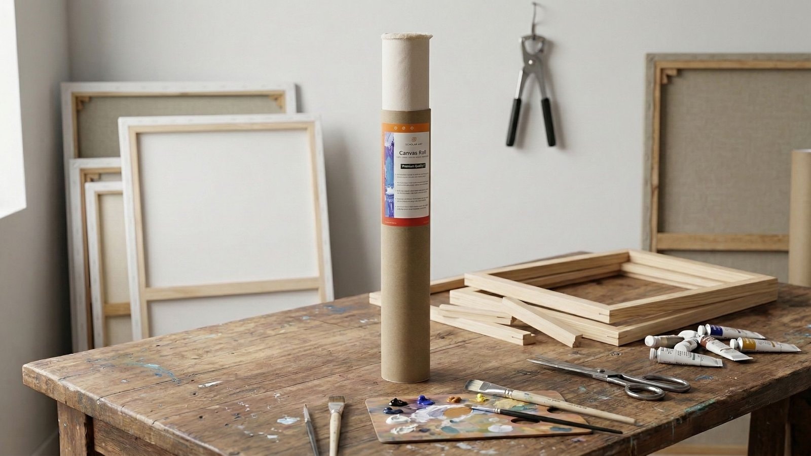 Scholar Art canvas roll for painting