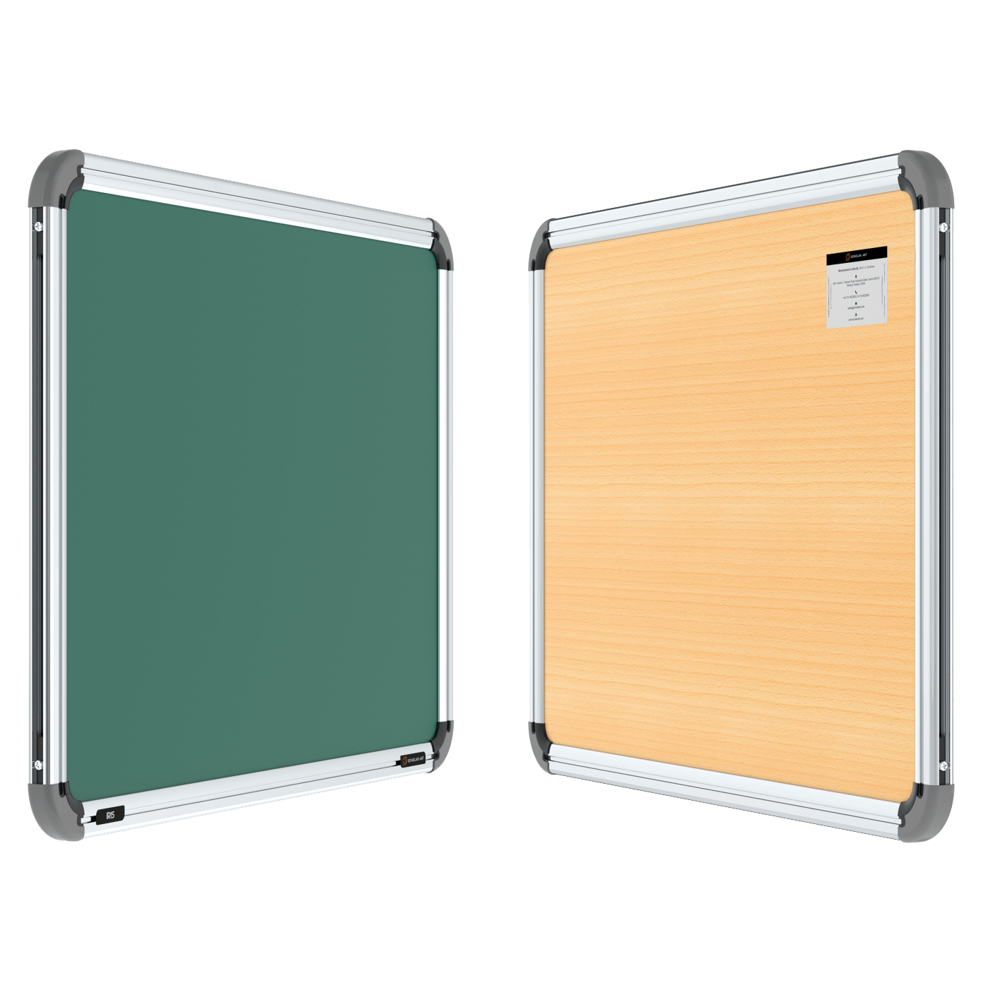Non-magnetic Green Chalk Boards