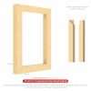Artist Deep Edge Series (440 GSM Fabric on 35x40 mm Frame) 100% Primed Cotton Canvas Stretched - Image 5