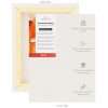 Artist Deep Edge Series (440 GSM Fabric on 35x40 mm Frame) 100% Primed Cotton Canvas Stretched - Image 6