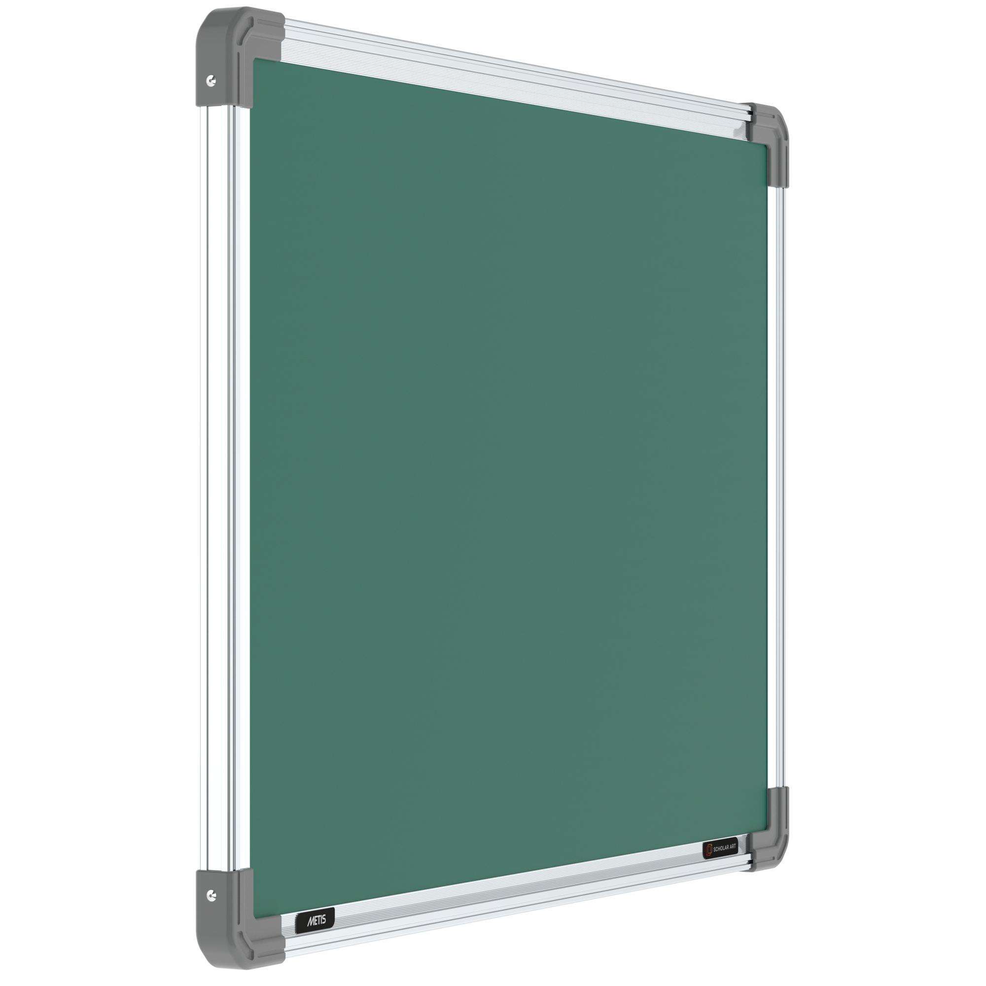 Metis Non-magnetic 2-in-1 Double Side Whiteboard and Green Chalk