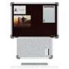 Alfa Notice Board with Acrylic See-through Door & Built-in Lock - Image 6